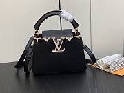 Louis Vuitton M23263 Mini Capucines Black - 21x14x8cm - 1