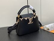 Louis Vuitton M23263 Mini Capucines Black - 21x14x8cm - 4