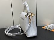 Louis Vuitton M23263 Capucines White - 27x18x9cm - 2