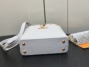 Louis Vuitton M23263 Mini Capucines White - 21x14x8cm - 5