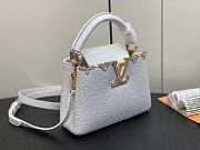 Louis Vuitton M23263 Mini Capucines White - 21x14x8cm - 3