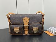 Louis Vuitton Brown Monogram Hudson M40027 - 30x19x10cm - 1