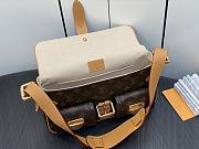 Louis Vuitton Brown Monogram Hudson M40027 - 30x19x10cm - 5