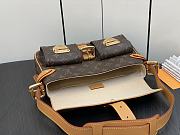 Louis Vuitton Brown Monogram Hudson M40027 - 30x19x10cm - 2