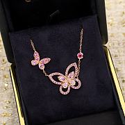 Graff Butterfly Crystal Diamonds Pendant Necklace - 1