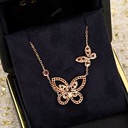 Graff Butterfly Crystal Diamonds Pendant Necklace - 2