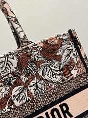 Dior Medium Tote Jardin Magique Embroidery - 36×27.5×16.5cm - 4