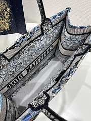 Dior Denim Jardin Magique Embroidery - 36×27.5×16.5cm - 5