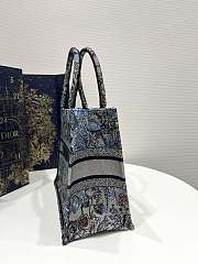 Dior Denim Jardin Magique Embroidery - 36×27.5×16.5cm - 4