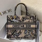 Dior Tote In Beige Jardin d'Hiver Embroidery - 36×27.5×16.5cm - 1