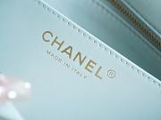 Chanel Classic Light Blue - 14.5x23.5x7cm - 2