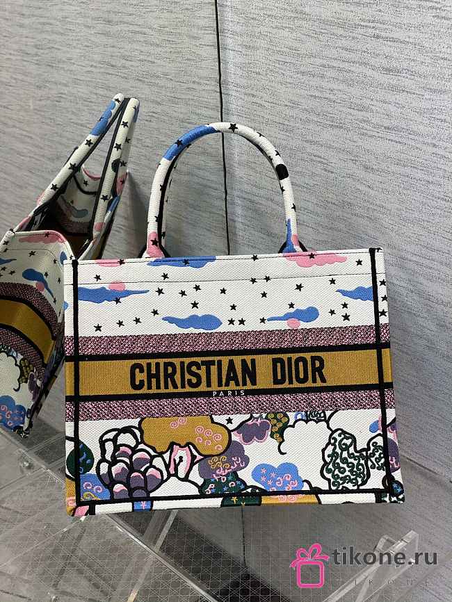 Dior Latte-Coloured Ciel De Rêve Embroidery - 36×27.5×16.5cm - 1