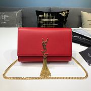 YSL Kate Red Medium - 24x14.5x5.5cm - 1