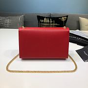 YSL Kate Red Medium - 24x14.5x5.5cm - 4