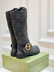 Gucci Black High Boots - 2