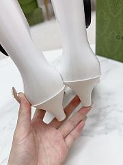 Gucci Interlocking G Ankle Boots In White - 3