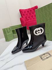 Gucci Interlocking G Ankle Boots In Black - 2