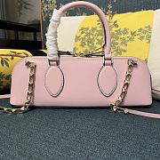 Valentino Garavani Pink Rockstud East-West Tote Bag - 34x11x8cm - 1