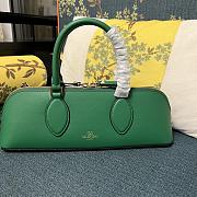 Valentino Garavani Green Rockstud East-West Tote Bag - 34x11x8cm - 3