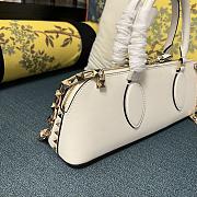 Valentino Garavani White Rockstud East-West Tote Bag - 34x11x8cm - 2