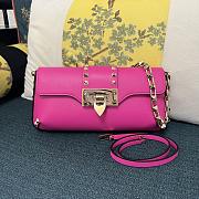 Valentino Hot Pink Garavani RockStud - 26x13x7cm - 1