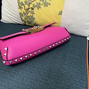 Valentino Hot Pink Garavani RockStud - 26x13x7cm - 3