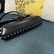 Valentino Black Garavani Silver RockStud - 26x13x7cm - 3