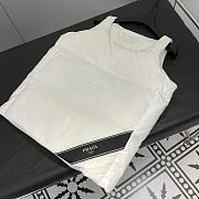 Prada Logo Tape Scoopneck Gilet - 4