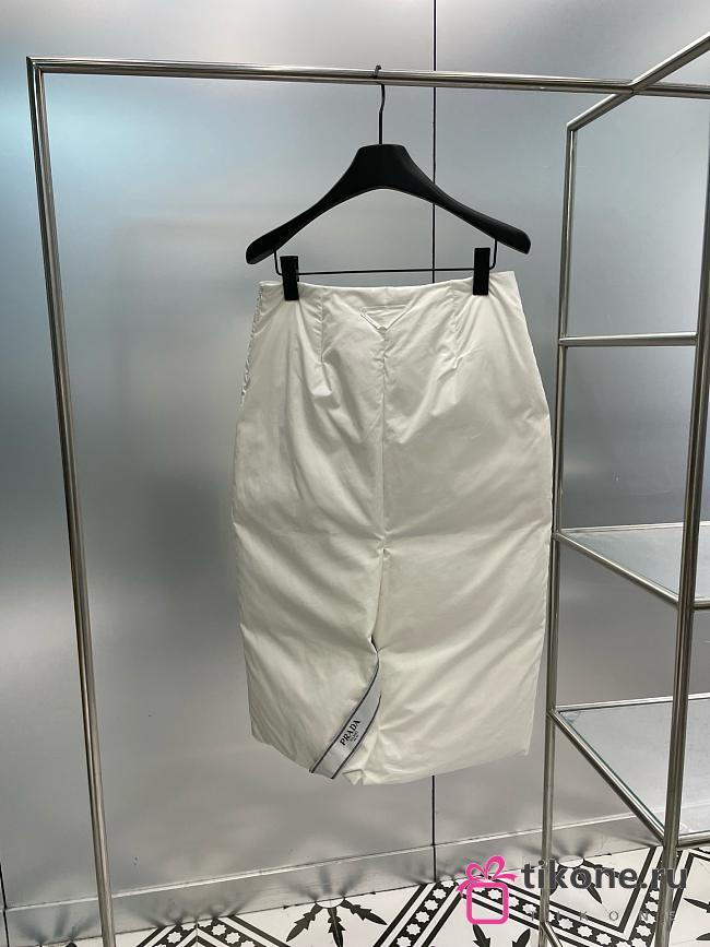 Prada White Long Skirt Cotton - 1