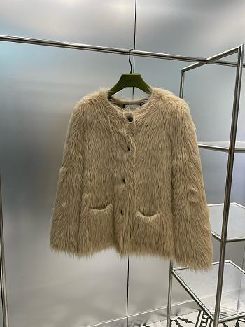 Gucci Faux Fur Coat