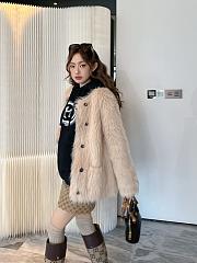 Gucci Faux Fur Coat - 4