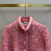 Chanel New Pink Knitted Jacket - 2