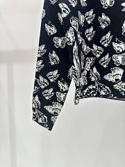 Dior Black Butterflies Sweetshirt - 2