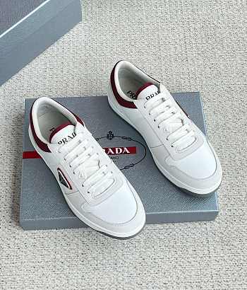 Prada White Downtown Re-Nylon Sneakers