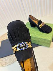 Gucci Loafers In Black Suede - 2