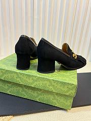 Gucci Loafers In Black Suede - 3