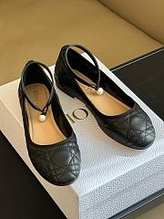 Dior Black Ballet Flats - 4