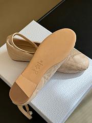 Dior Beige Ballet Flats - 2