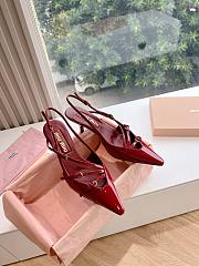 Miumiu Red Slingbacks - 1