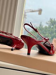 Miumiu Red Slingbacks - 5