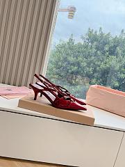 Miumiu Red Slingbacks - 2