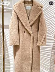 Maxmara Beige Teddy Coat - 1