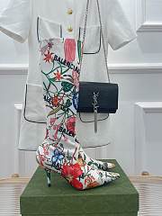 GuccixBalenciaga Flower High Boots - 1