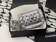 Chanel Mini Silver Flap Bag & Star Coin Purse - 15×20×6.5cm  - 4