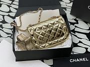 Chanel Mini Gold Flap Bag & Star Coin Purse - 15×20×6.5cm - 3