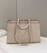 Fendi Peekaboo Light Pink Large Tote Bag - 41×16×28cm - 2