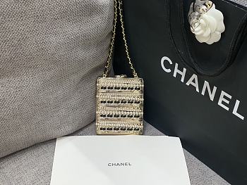 Chanel Evening Bag With Pearl - 11x9x4.5cm 