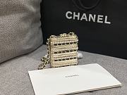 Chanel Evening Bag With Pearl - 11x9x4.5cm  - 3