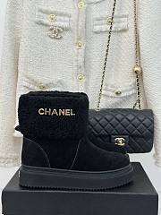 Chanel Black Ankle Boots - 5