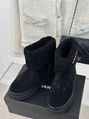 Chanel Black Ankle Boots - 4